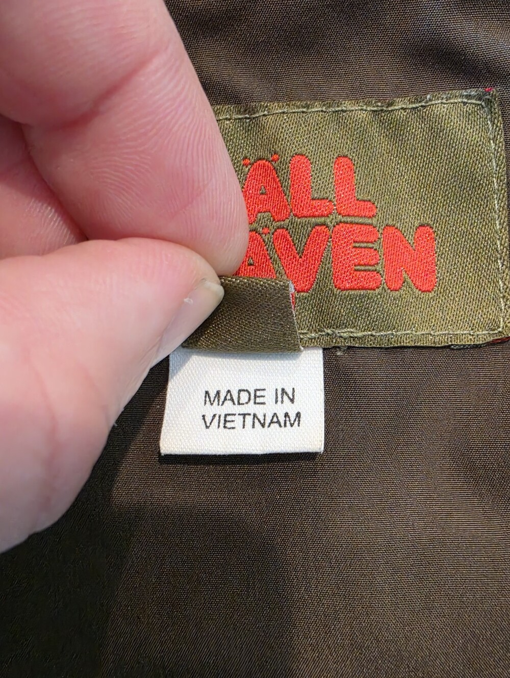 Fjällräven Vift Fleece Vest Women’s Small Brown/Green Full Zip Outdoor Gorpcore - Picture 8 of 11